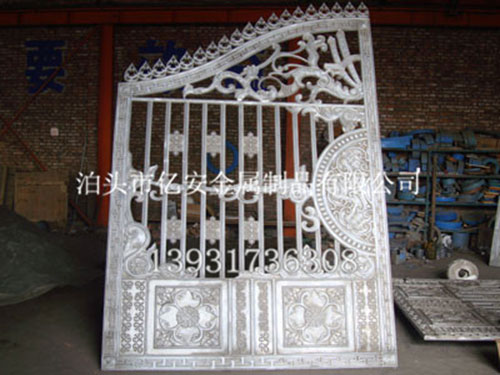 上海大型铸铝工艺门